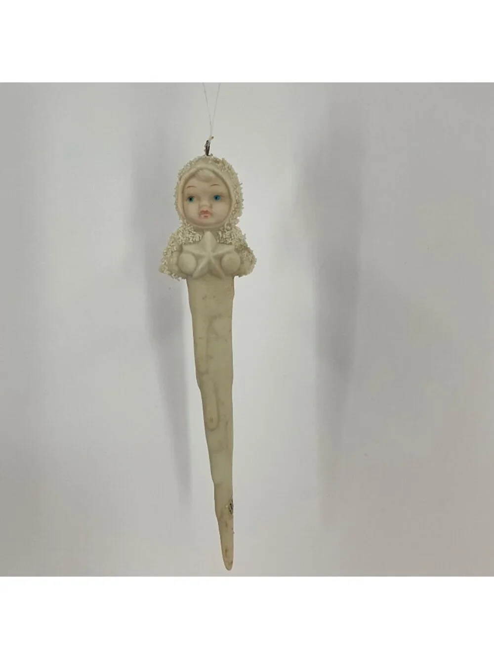 Snowbabies Bisque Ornament Department 56 #6811-0 Vintage Icicle In Original‎ Box